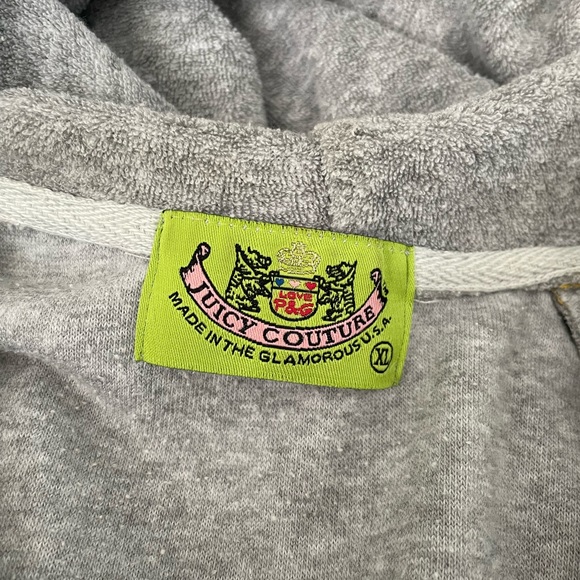 !! SUPER CUTE VINTAGE Y2K JUICY COUTURE TRACKSUIT SET !! - Picture 7 of 8